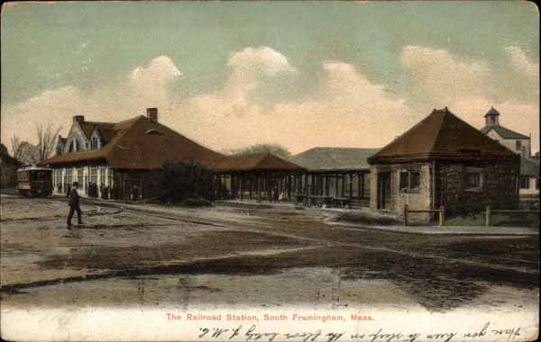 The Railroad Station, South Framingham, Massachusetts
