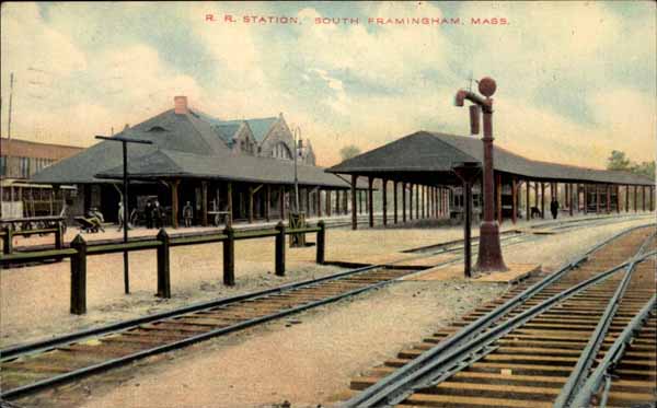 Railroad Station, South Framingham, Massachusetts