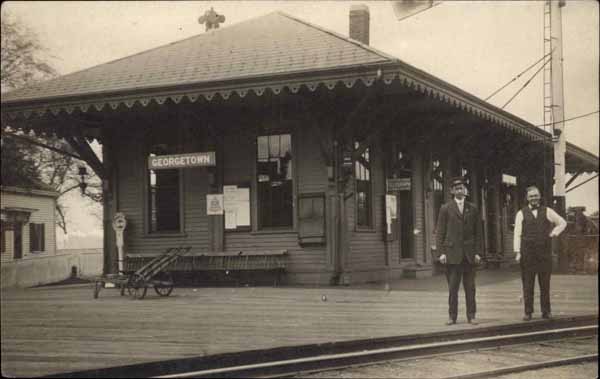 Railroad Station, Georgetown, Massachusetts
