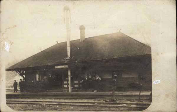 Gilbertville Railroad Station, Hardwick, Massachusetts