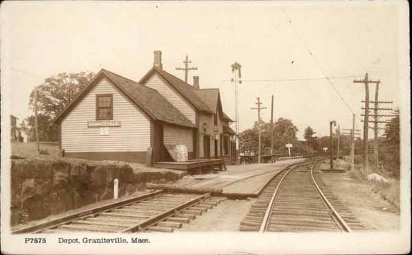 Depot, Graniteville, Massachusetts