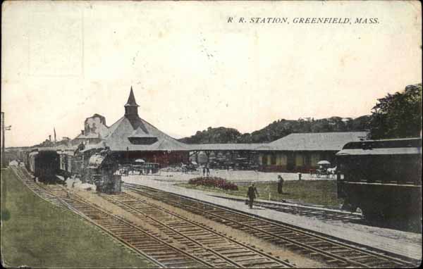 Railroad Station, Greenfield, Massachusetts