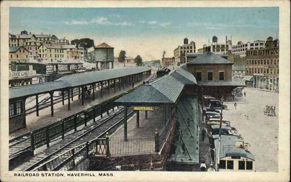 Railroad Station, Haverhill, Massachusetts