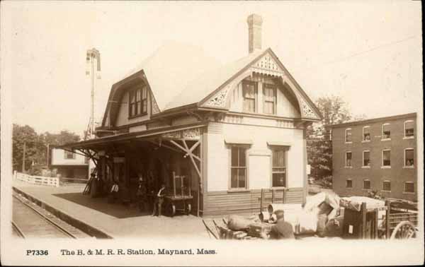 The Boston & Maine Railroad Station, Maynard, Massachusetts