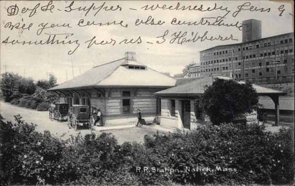 Railroad Station, Natick, Massachusetts