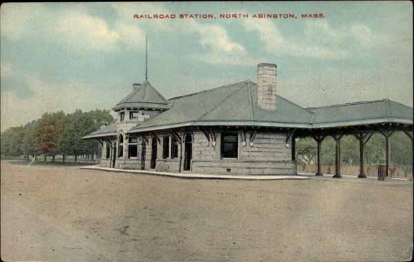 Railroad Station, North Abington, Massachusetts