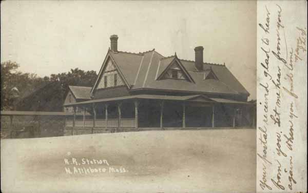 Railroad Station, North Attleboro, Massachusetts