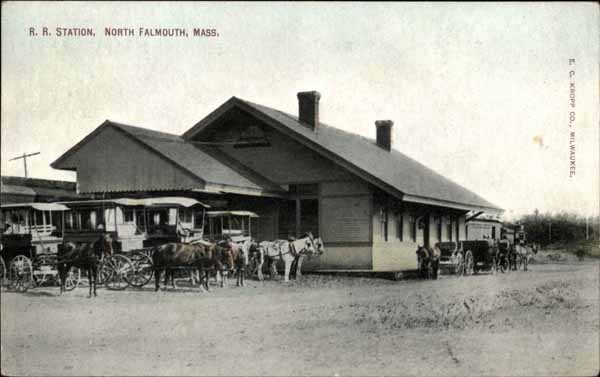 Railroad Station, North Falmouth, Massachusetts