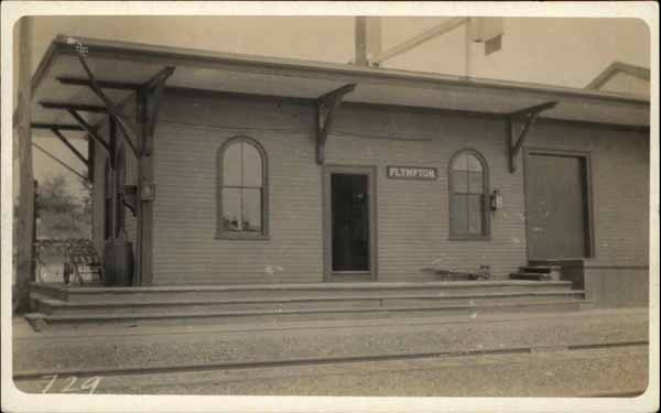 Plympton Railroad Station, Kingston, Massachusetts