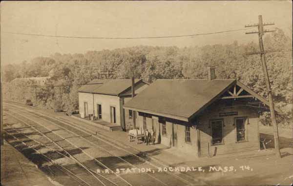 Railroad Station, Rochdale, Massachusetts