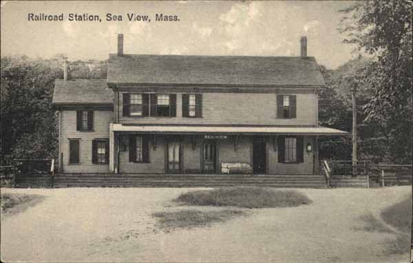 Railroad Station, Sea View, Massachusetts
