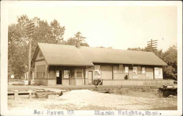 New Haven Railroad, Sharon Heights, Massachusetts