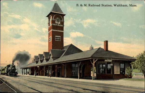 Boston & Maine Railroad Station, Waltham, Massachusetts