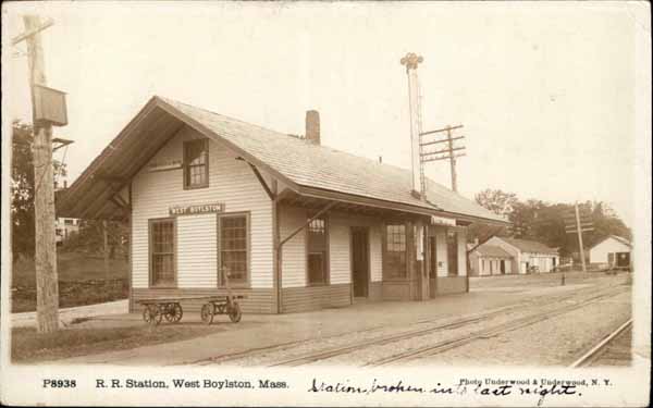 Railroad Station, West Boylston, Massachusetts