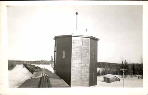 Mile Post #214, One of the Heated Water Tanks