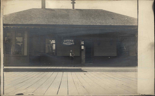 Railroad Station, Dover and Foxcroft, Maine