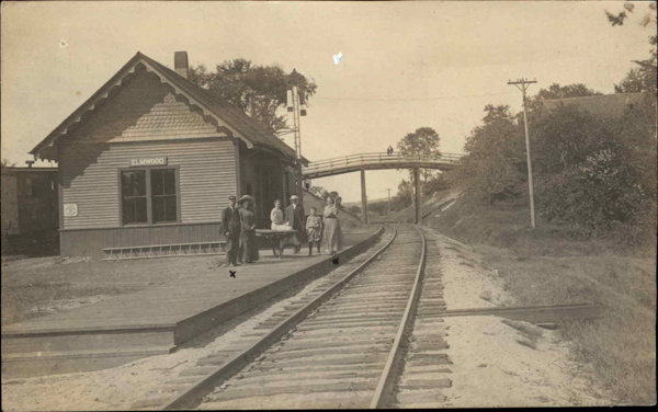 Railroad Station, Elmwood, Maine