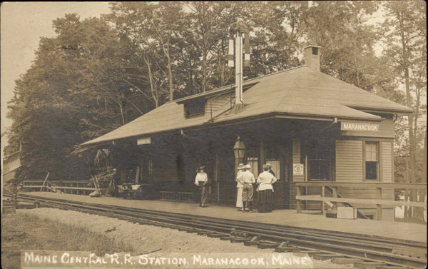Maine Central Railroad Station, Maranacook, Maine