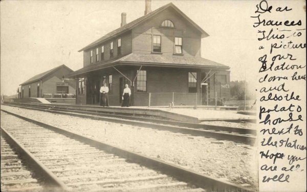 Railroad Station, Winterport, Maine