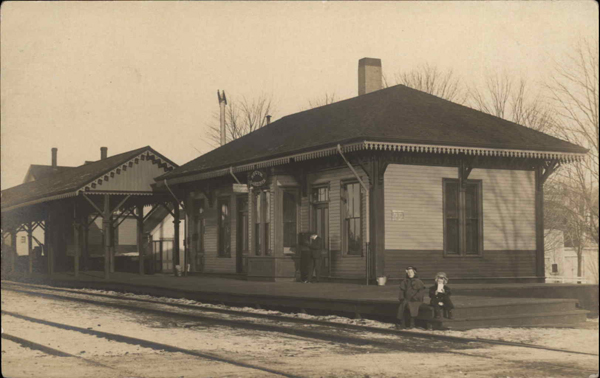 Railroad Station, South Gardiner, Maine