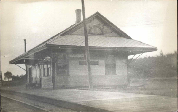 Railroad Station, Stockton, Maine