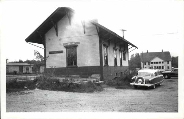 Railroad Station, Jaffrey, New Hampshire