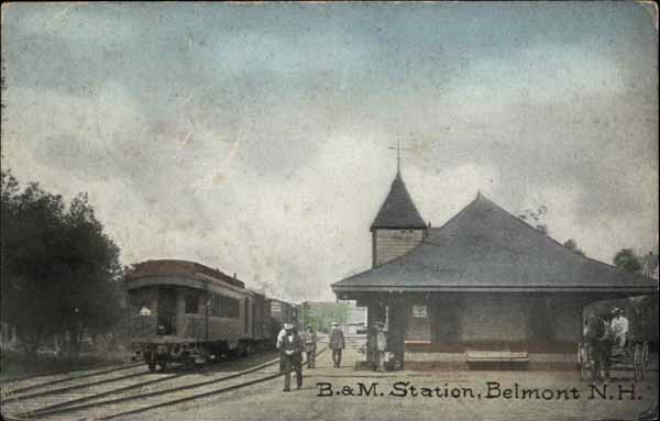Boston & Maine Station, Belmont, New Hampshire