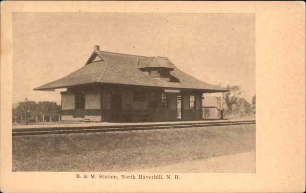 Boston & Maine Station, North Haverhill, New Hampshire