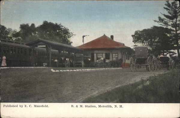 Boston & Maine Station, Meredith, New Hampshire