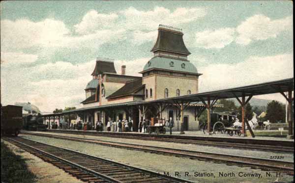 Boston & Maine Railroad Station, North Conway, New Hampshire