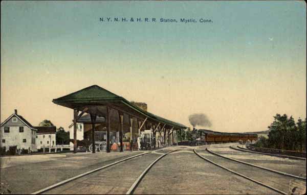 New York, New Haven & Hartford Railroad Station, Mystic, Connecticut